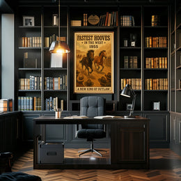 Fastest Hooves in the West Poster