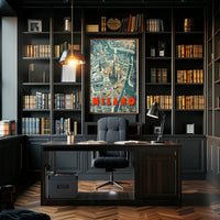 Milano Cityscape Poster