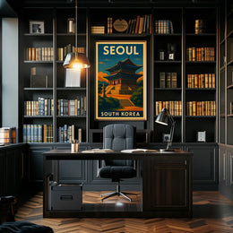 Seoul South Korea Poster