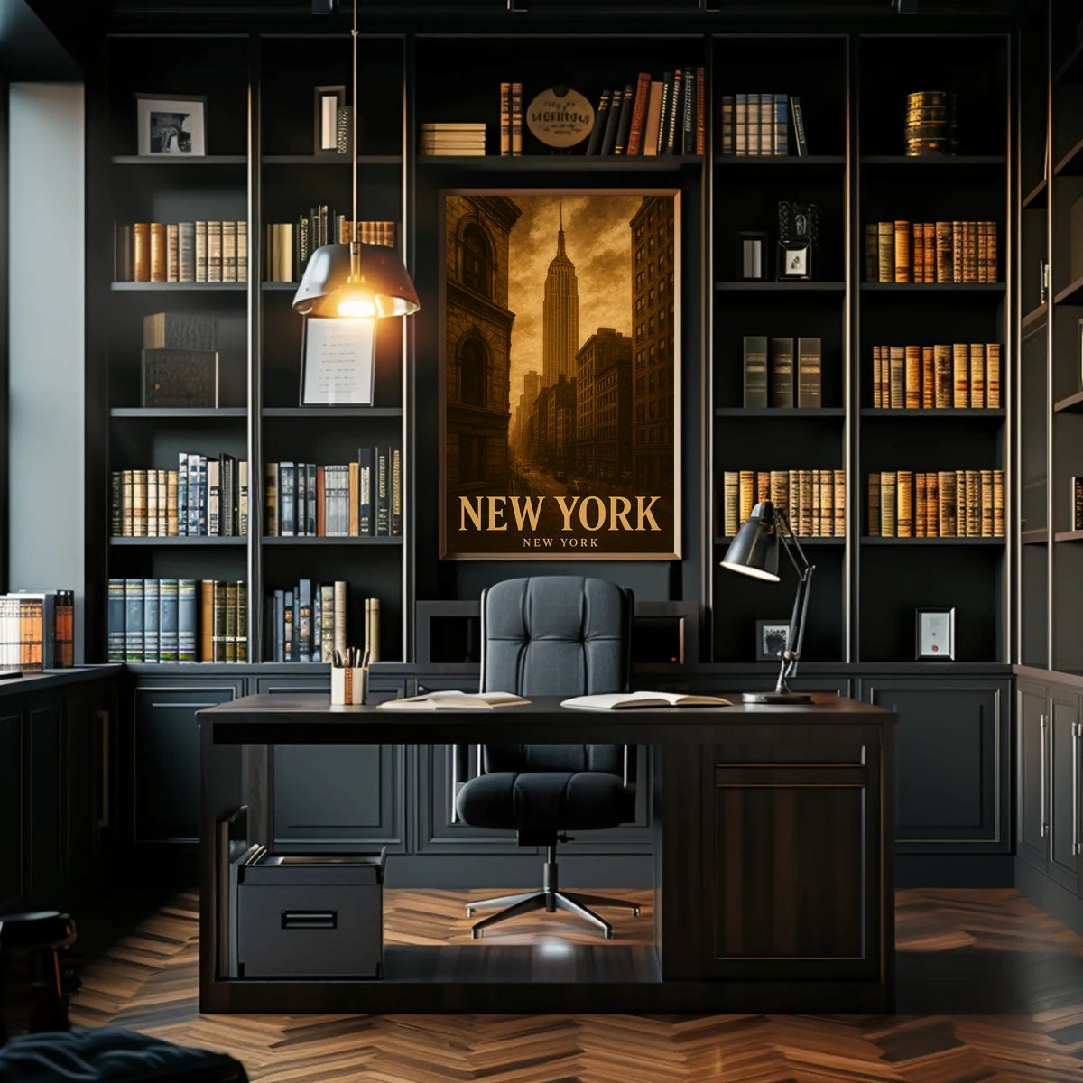 New York Cityscape Poster