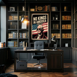 American Independence Retro Style Historical or Presidential Poster