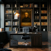 Zachary Taylor Presidential Vintage Art Poster Print