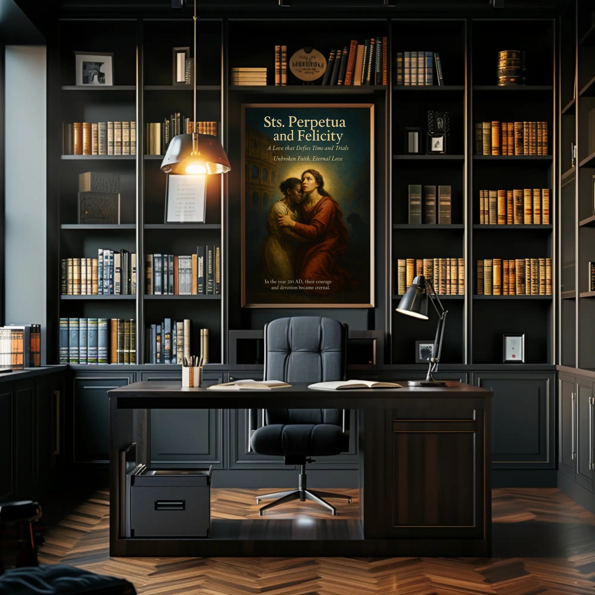 Sts. Perpetua and Felicity Poster PosterGoat