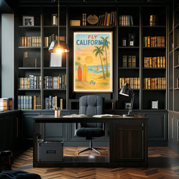 Fly California Poster
