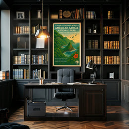 Explore American Samoa National Park Adventure Poster