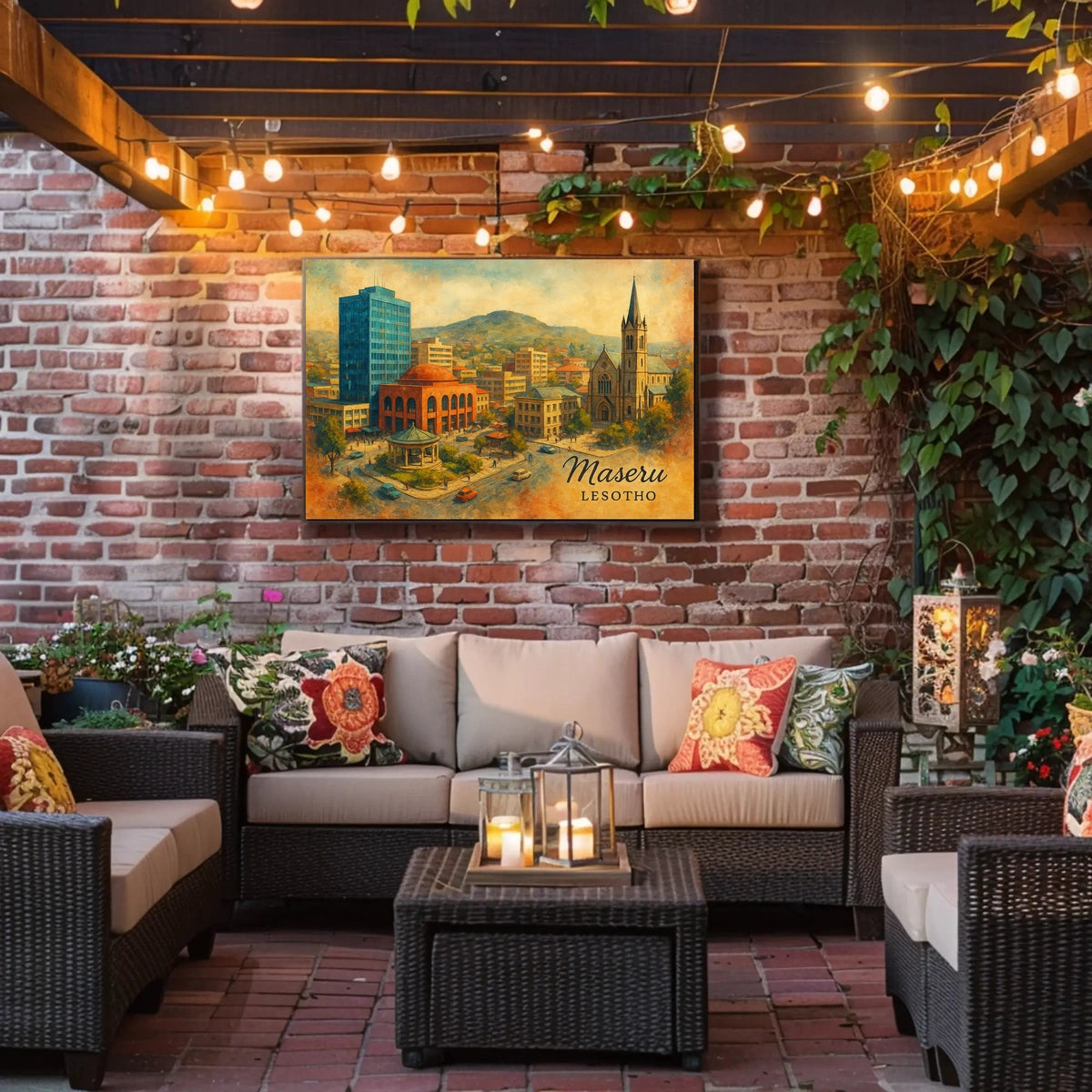 Maseru, Lesotho Poster
