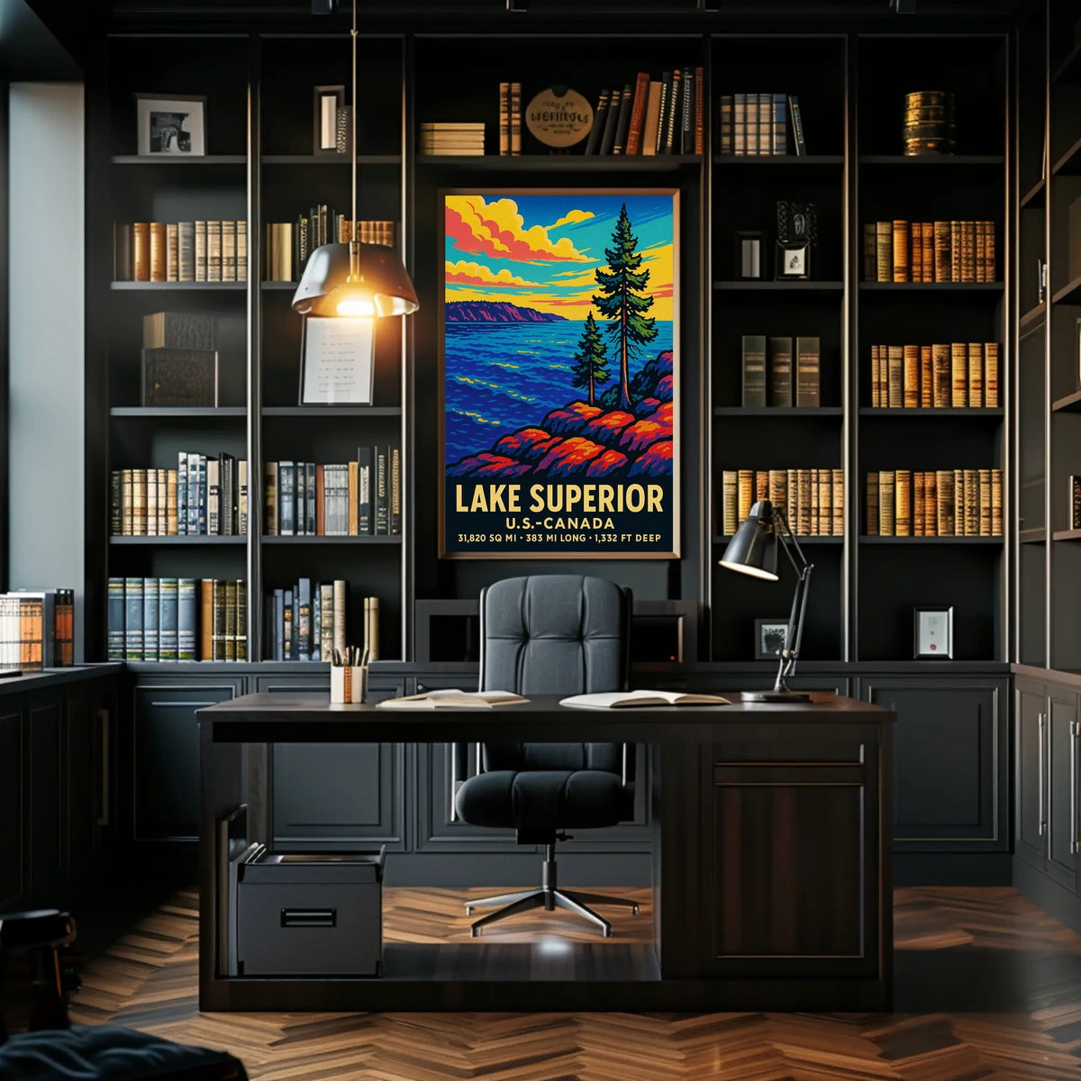Lake Superior Scenic Poster