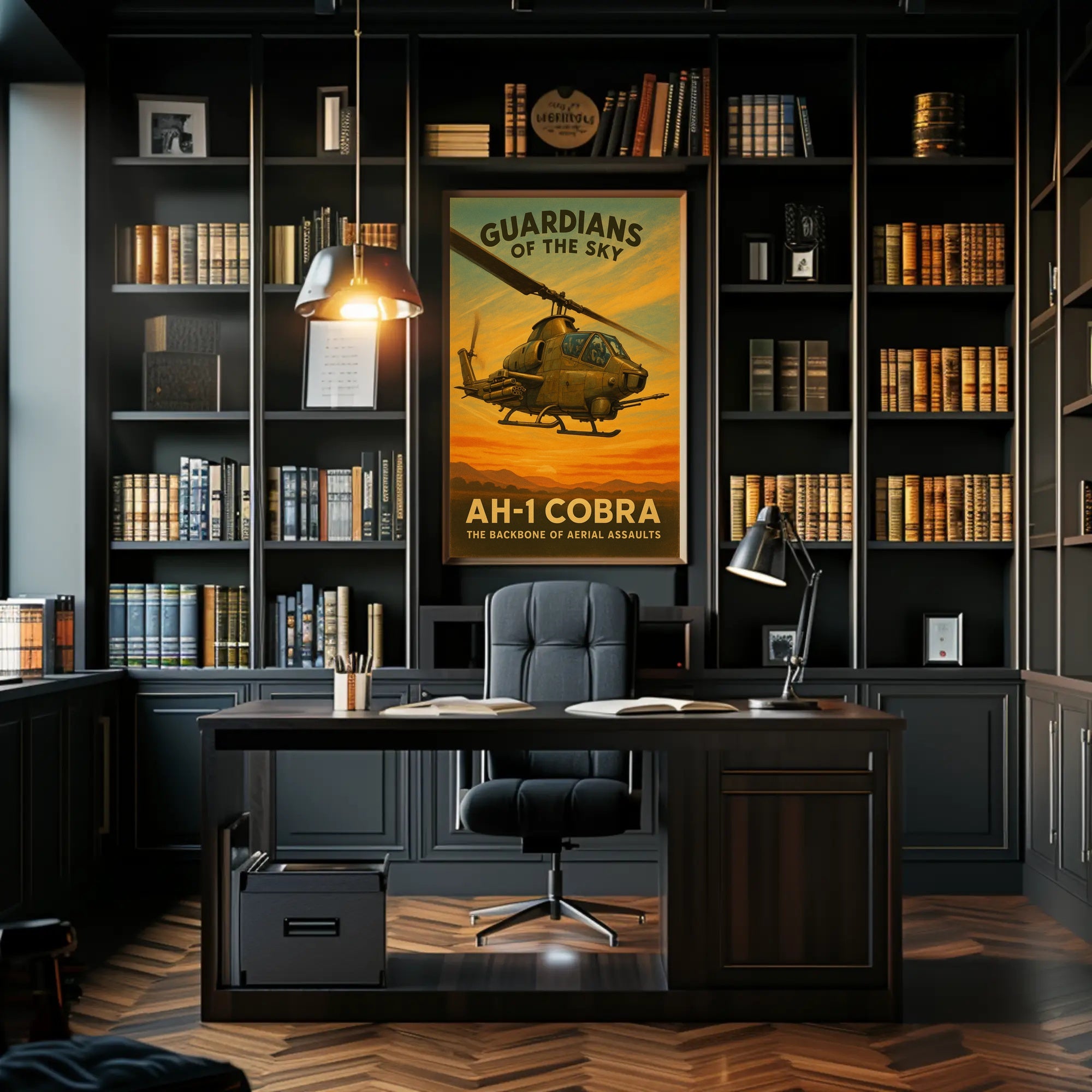 Guardians of the Sky: Military Recruitment Poster