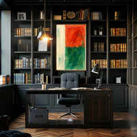 Abstract Color Composition Abstract Poster