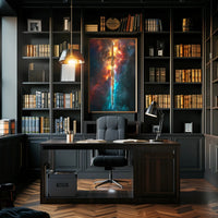 Cosmic Sword of Destiny Art Print Poster for Home Decor PosterGoat