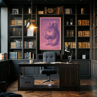 Festive Squirrel Delight Poster