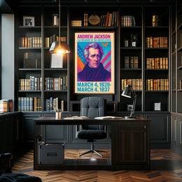 Andrew Jackson 7Th President Poster