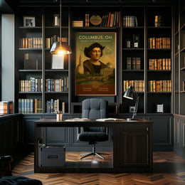 Columbus, Oh Legacy Of Exploration Poster