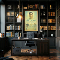 The Timeless Spirit of Jim Thorpe Poster
