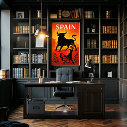 Vibrant Spain Poster