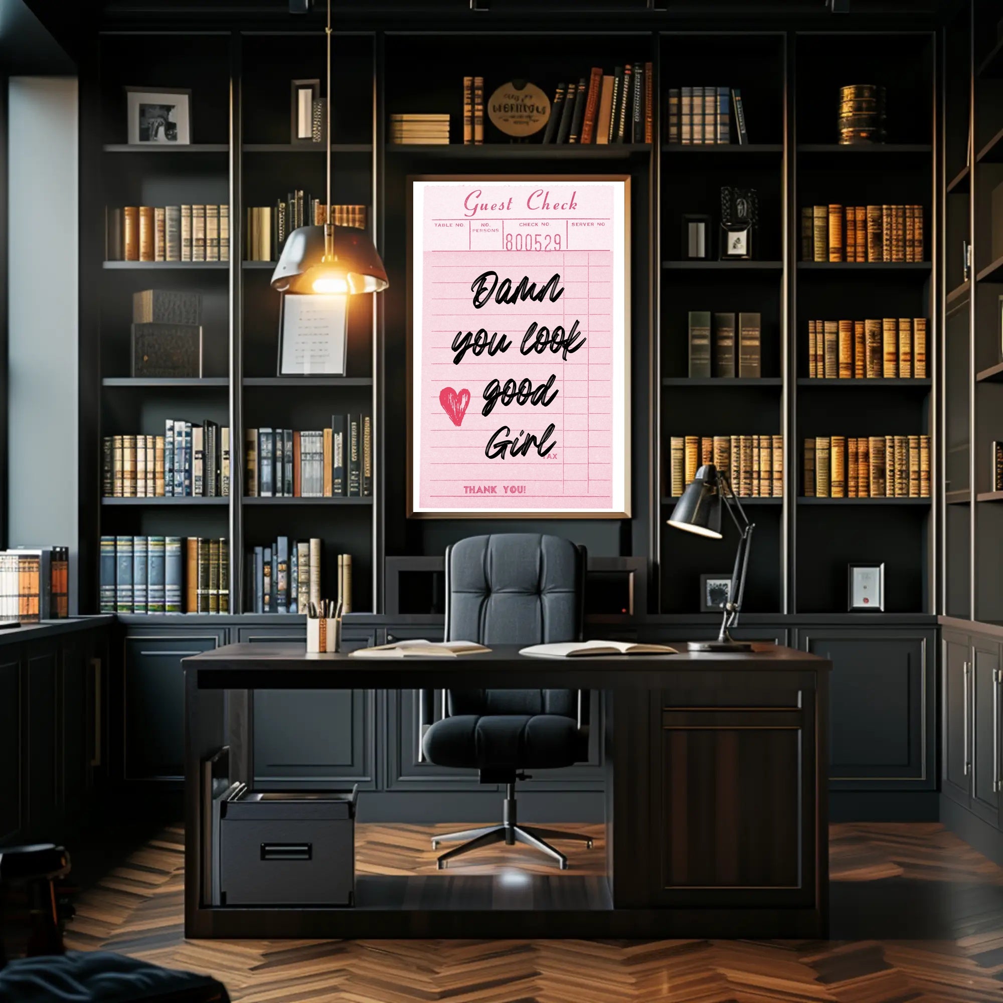 Damn You Look Good Girl Inspirational Quote Poster PosterGoat