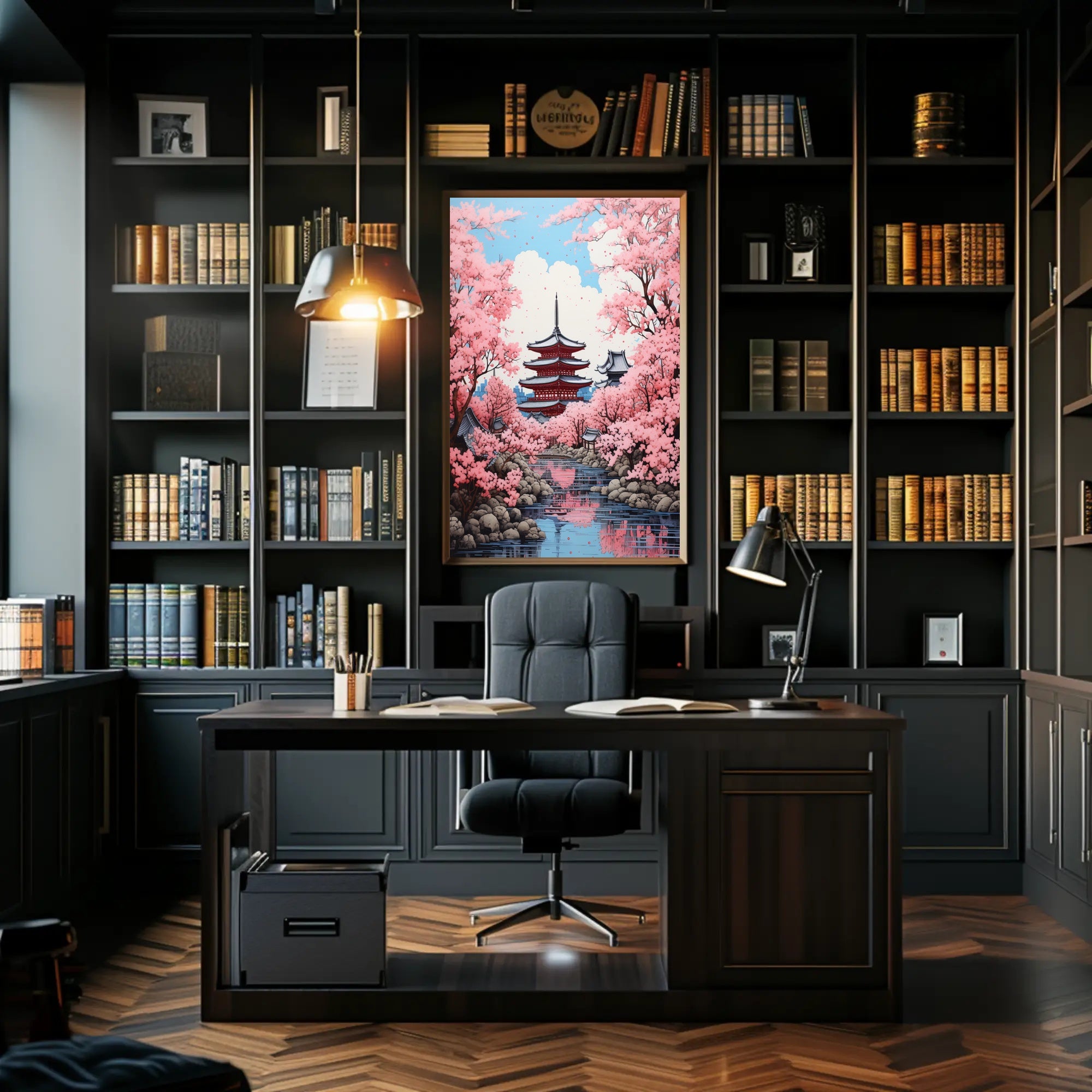 Cherry Blossom Serenity Poster