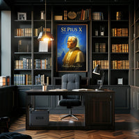 St. Pius X The Shepherd of Souls Poster PosterGoat