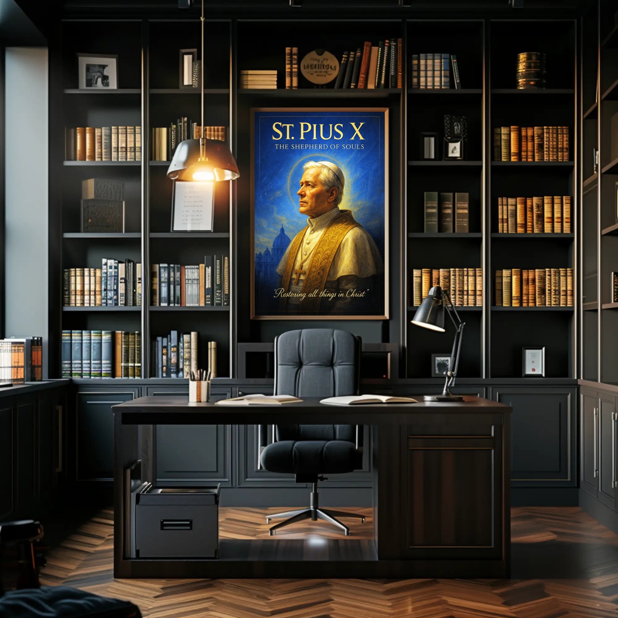 St. Pius X The Shepherd of Souls Poster PosterGoat