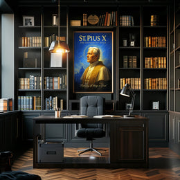 St. Pius X The Shepherd of Souls Poster PosterGoat