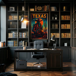 Texas Cowboy Poster