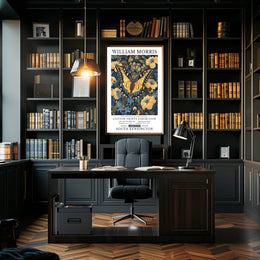 William Morris Butterfly and Floral Heritage Artistic Poster