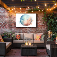 Watercolor Earth Poster