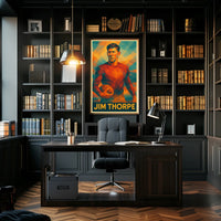 Jim Thorpe Tribute Poster