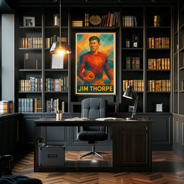 Jim Thorpe Tribute Poster