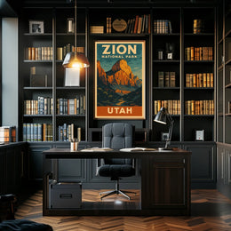 Zion National Park Poster