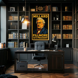 Millard Fillmore 13th President Poster