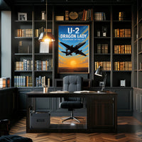 U-2 Dragon Lady Guardians of the Sky Poster