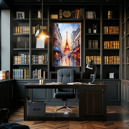 Parisian Street Scene Poster