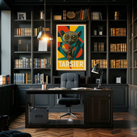 Tarsier Art Poster