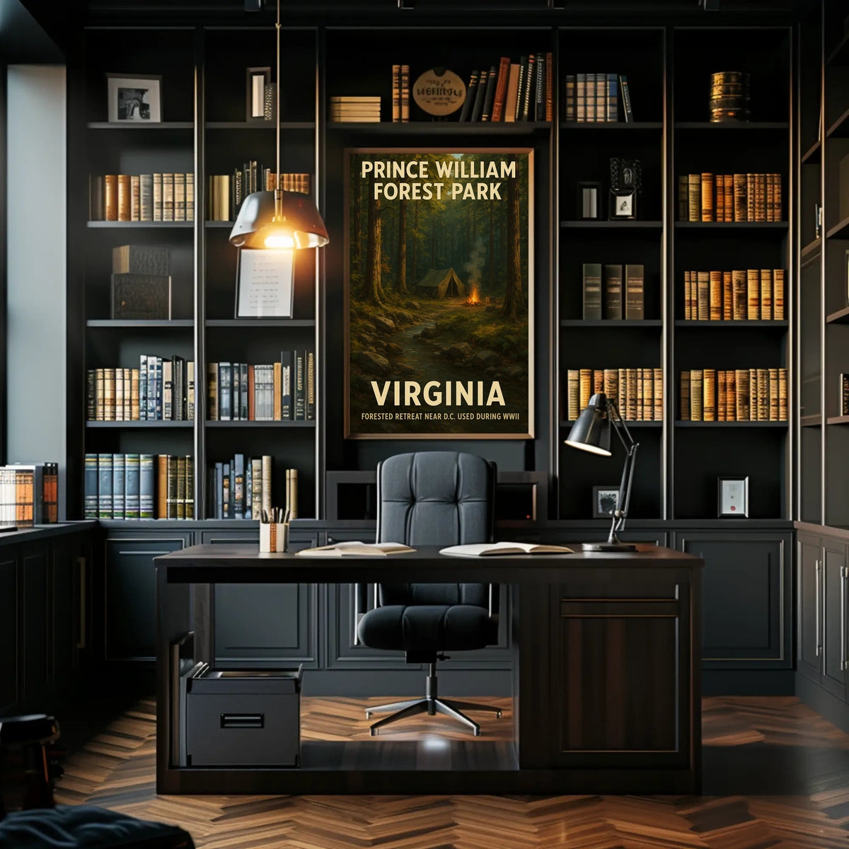 Prince William Forest Park Virginia Poster