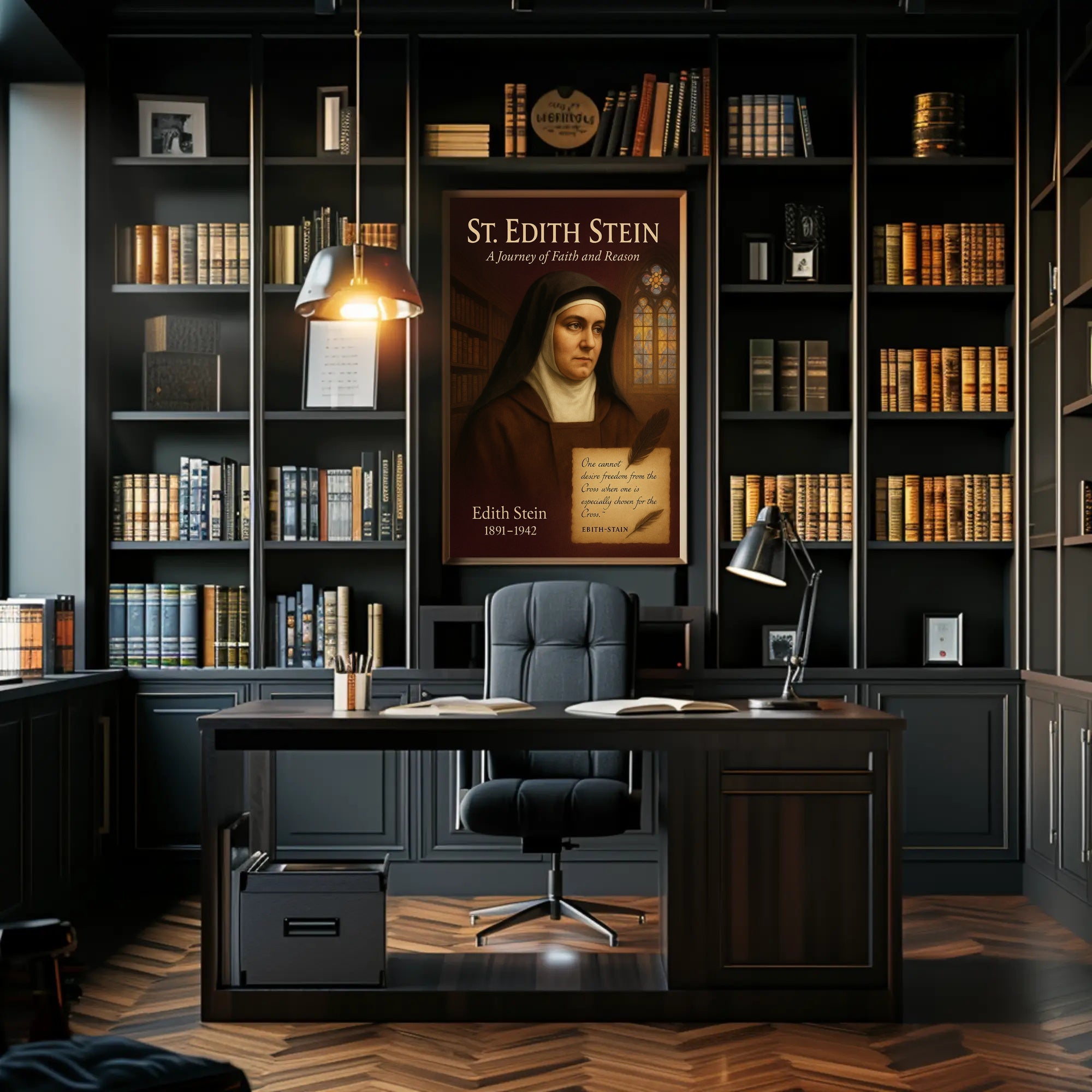 St. Edith Stein A Journey of Faith and Reason Poster PosterGoat