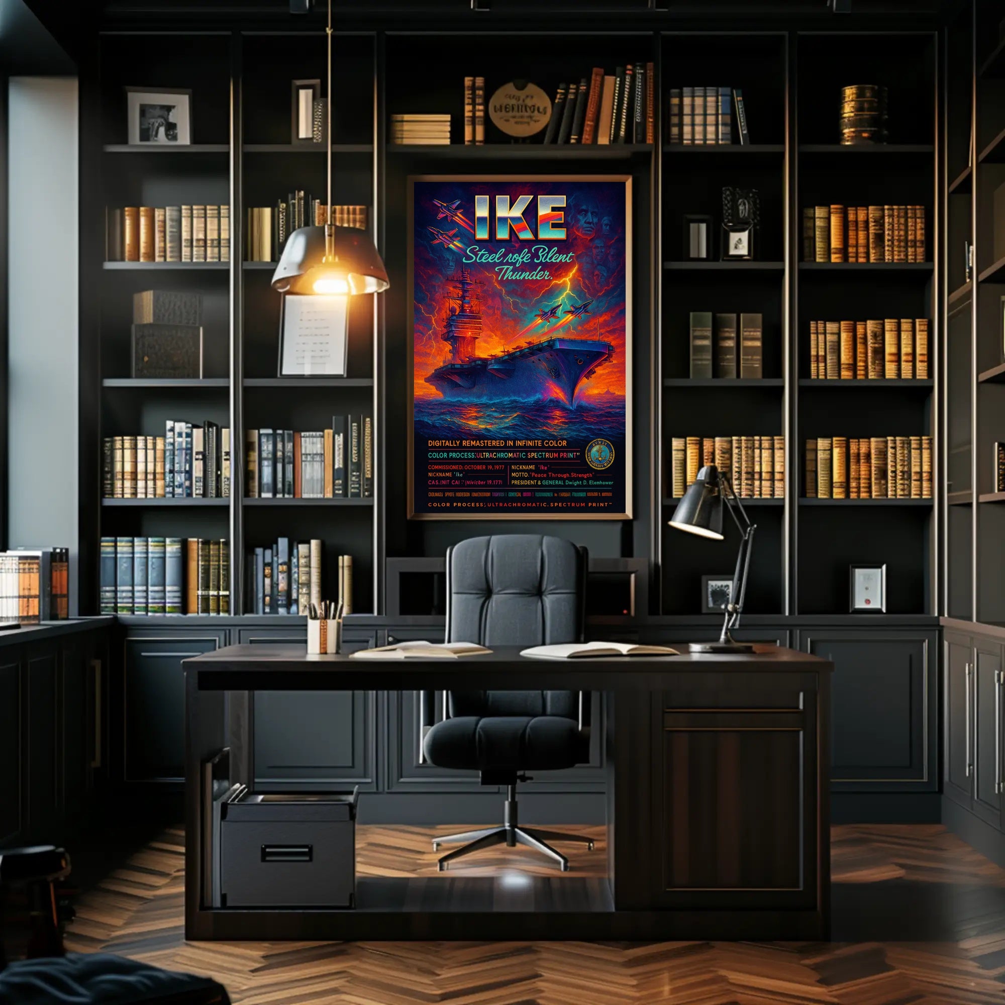 Dwight D. Eisenhower – "Ike" Poster PosterGoat