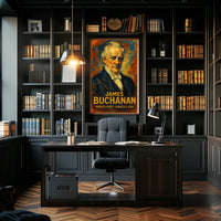 James Buchanan Poster