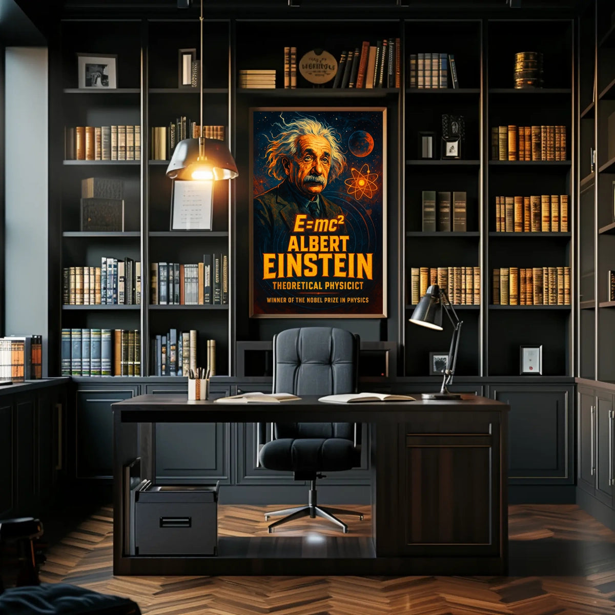 Albert Einstein Nobel Prize In Physics Poster