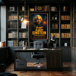 Albert Einstein Nobel Prize In Physics Poster