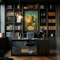 Jimmy Carter Civic Impact Presidential Artwork PosterGoat