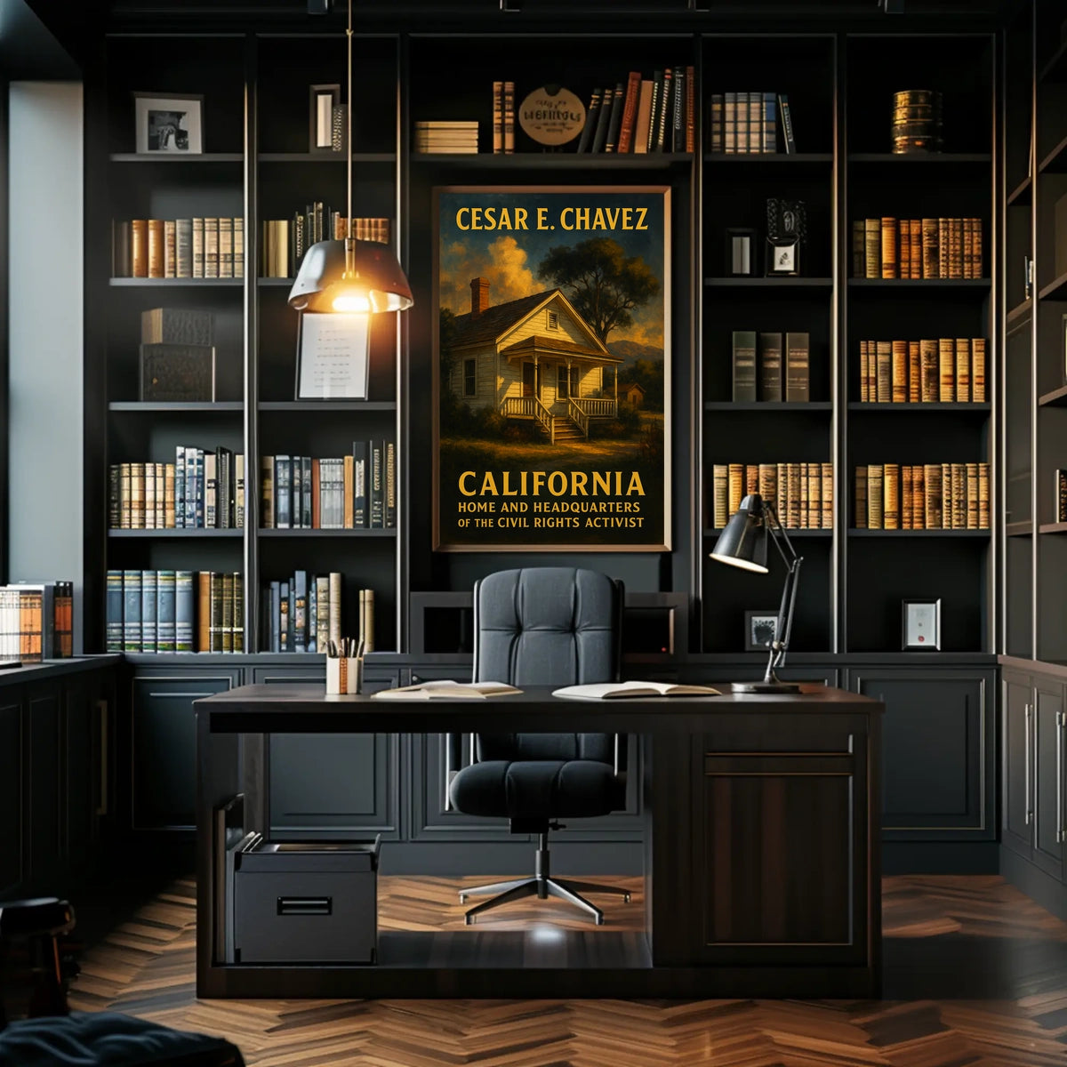 Cesar E. Chavez Civil Rights Activist Poster