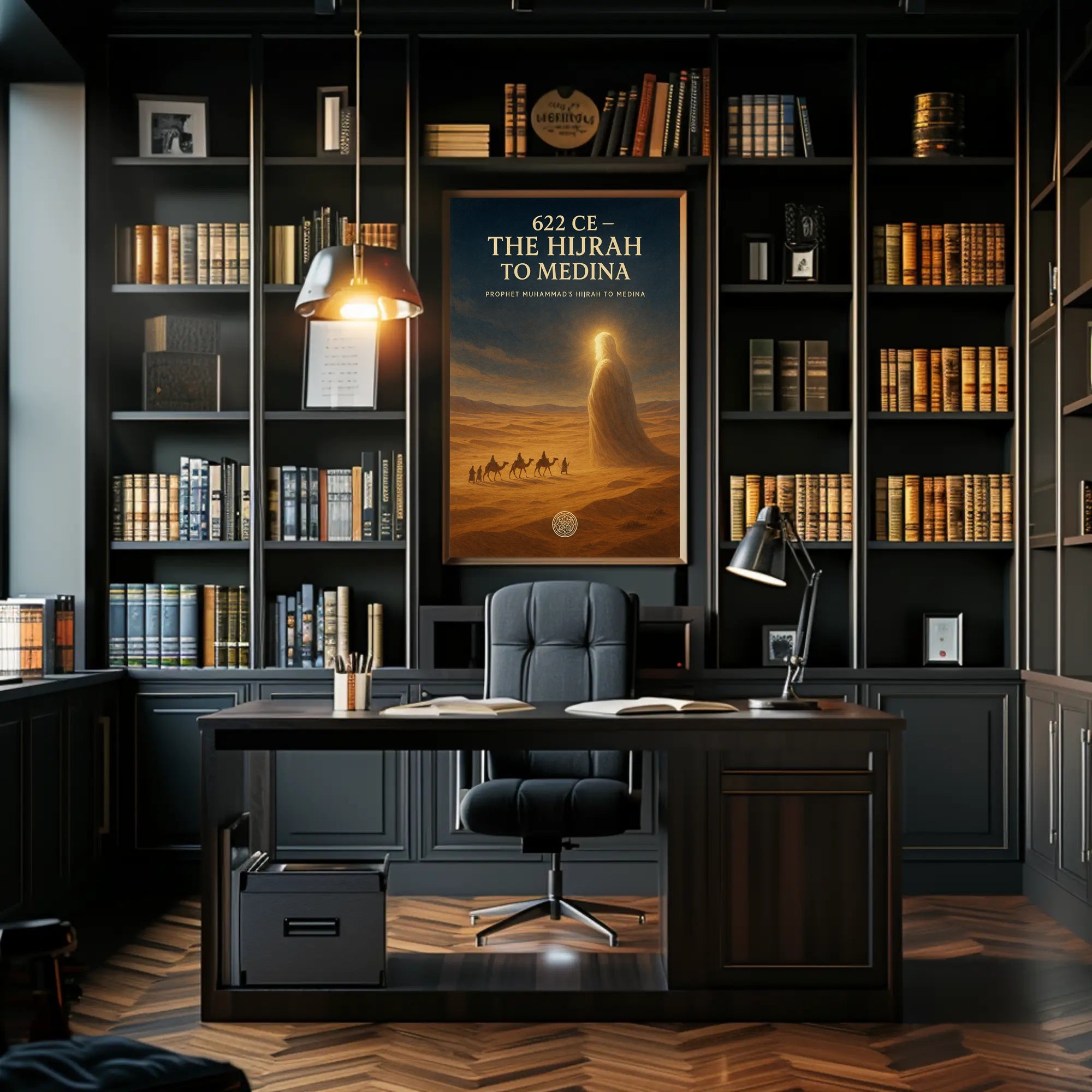 The Hijrah to Medina Poster PosterGoat