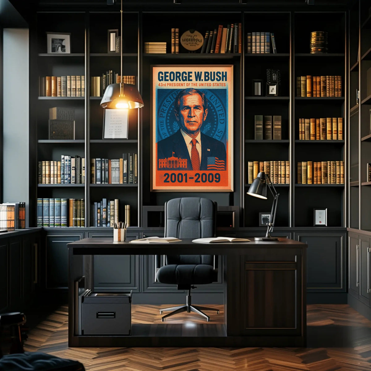 George W. Bush 43rd President Poster