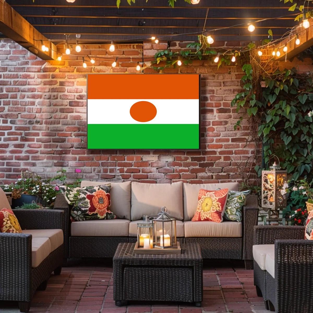 Niger Flag Poster