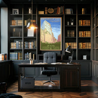 Zion National Park Vintage Ranger Poster Print