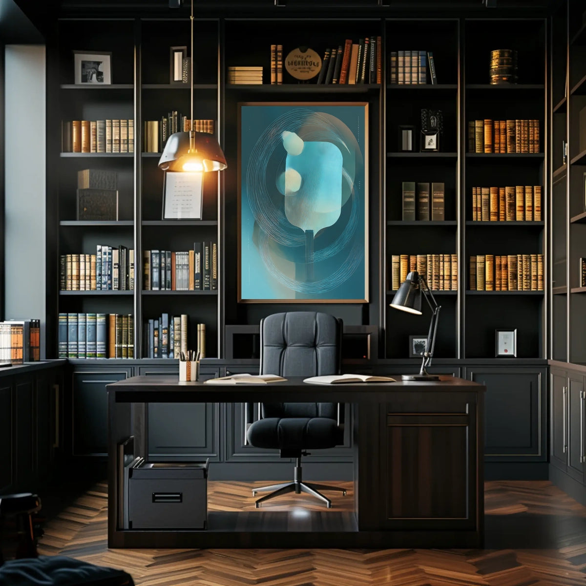 Abstract Swirl Abstract Poster