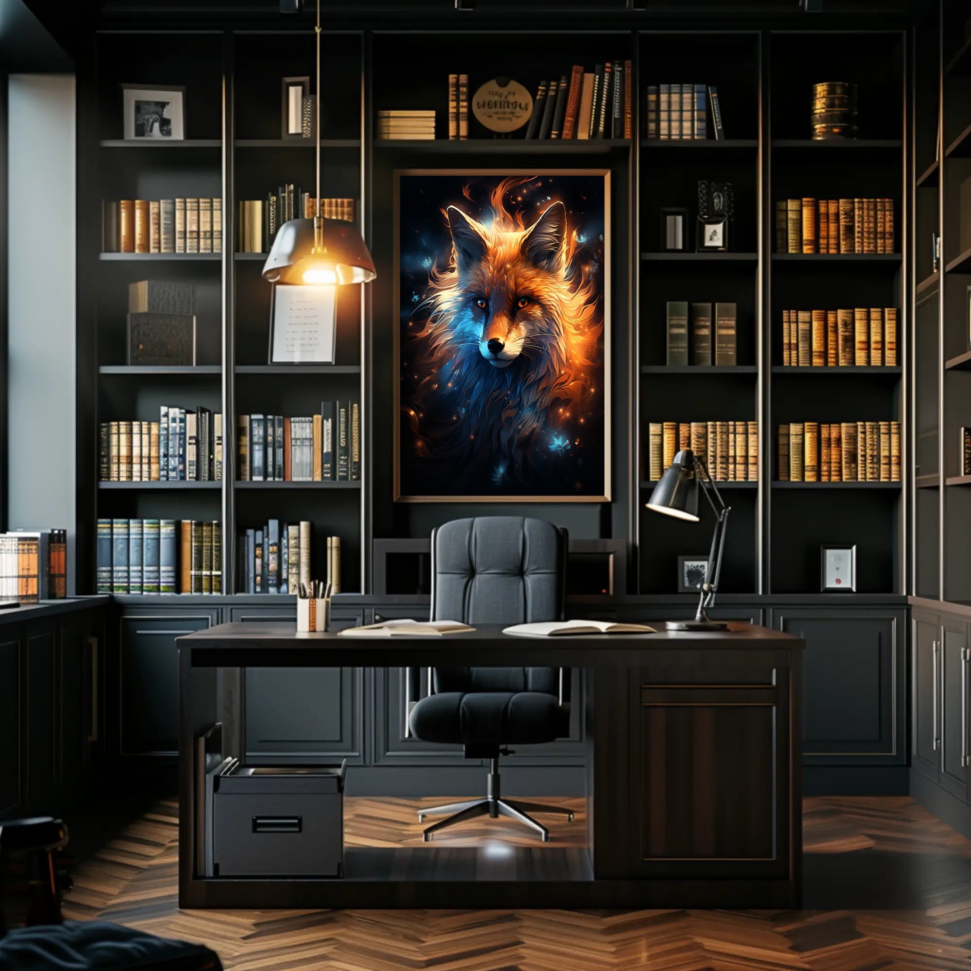 Enchanted Fox Poster PosterGoat