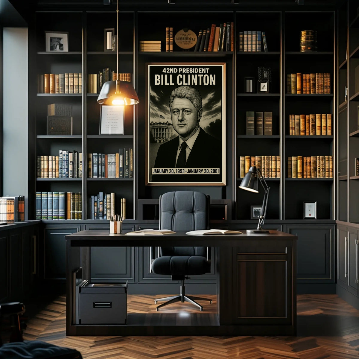 Bill Clinton 42Nd President Poster