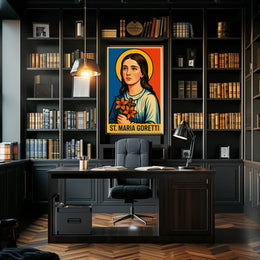 St. Maria Goretti Poster